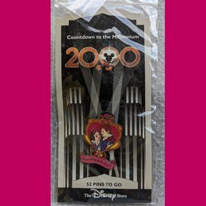 Snow White & Prince 2000 Count Down to Millennium Pin from Disney